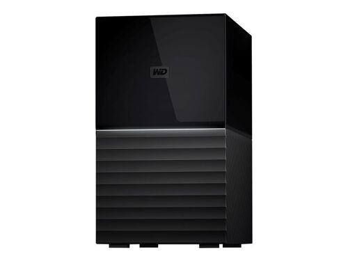 WD My Book Duo WDBFBE0360JBK - Baie de disques - 36 To - 2 Baies - HDD 18 To x 2 - USB 3.1 Gen 1 (externe)
