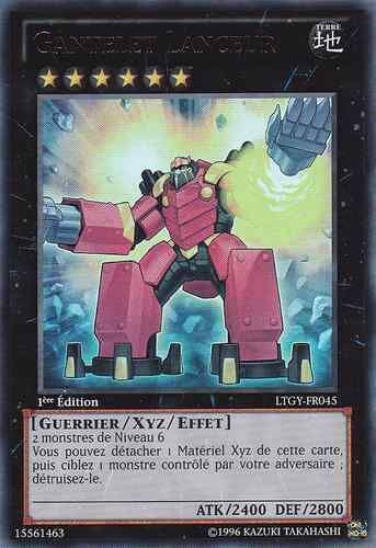 Ltgy-Fr045 - Gantelet Lanceur - Yu Gi Oh! - Français - Ultra Rare - Ur