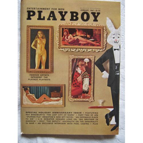 Playboy Magazine January 1967 - Us -Entertainment For Men (Edition Américaine)