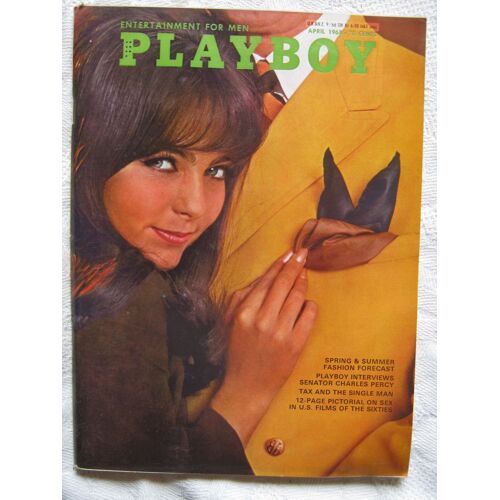 Playboy Magazine April 1968 - Us -Entertainment For Men (Edition Américaine) -Gaye Rennie Playmate- Fashion Forcast
