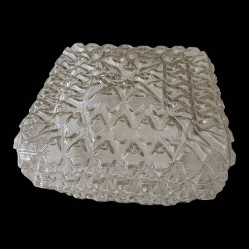 Plafonnier En Verre Moul Transparent