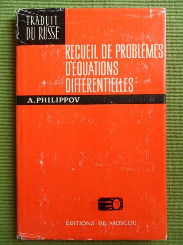 Recueil De Problèmes D'equations Différentielles