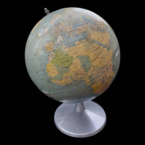 Globe terrestre multicolore
