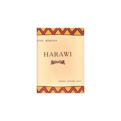 Harawi Voix Et Piano : Olivier Messiaen