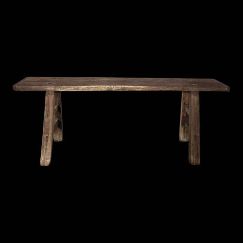 Banc Rustique en bois daposorme marron