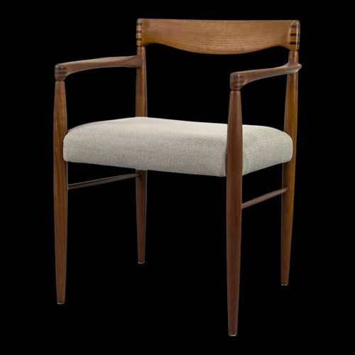 Fauteuil En Teck Par H W Klein Pour Bramin Annes 1960 Bois