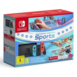 Nintendo Switch + Switch Sports + Nintendo Switch Online 12 Mois