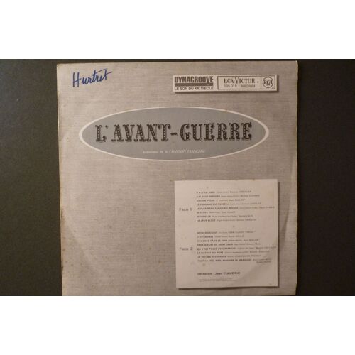 L'avant Guerre