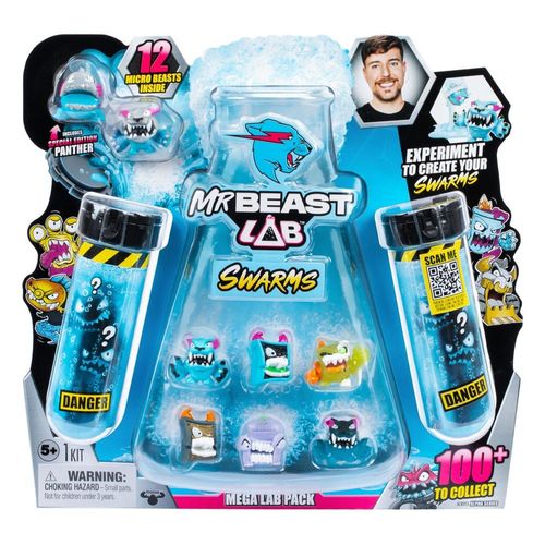 Mr. Beast Lab Swarms Assortiment Pack 12 Figurines 3 Cm (4)