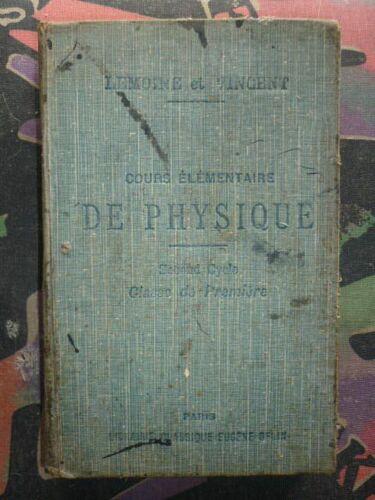 Cours Élémentaire De Physique Optique-Électricité