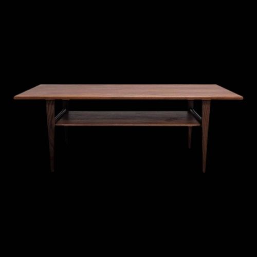 Table basse midcentury vintage bois