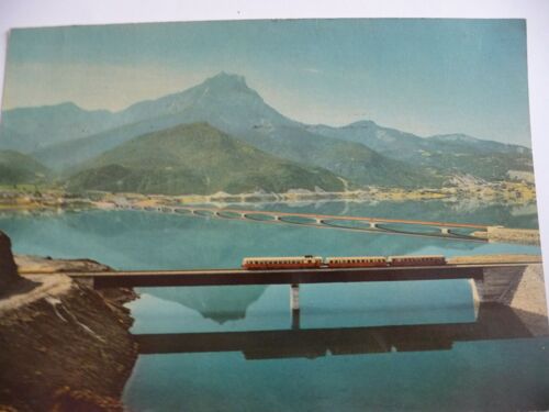 Autorails X 2400 Et X 51000 Franchissant Le Lac De Serre Ponçon