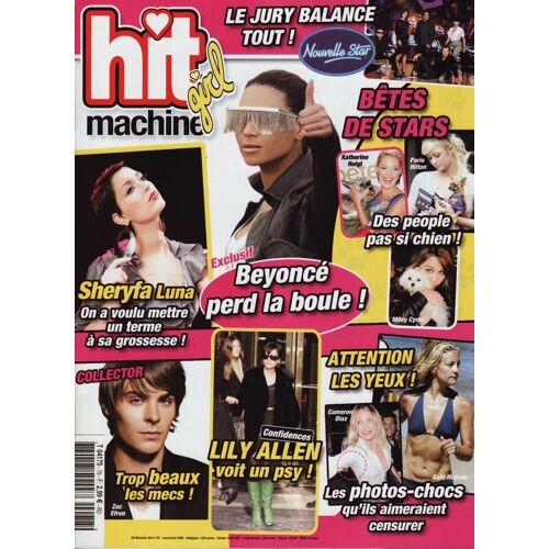 Hit Girl / 03-2009 N°78 : Anne Hathaway (2p) - Amel Bent (2p) - Lily Allen (2p + Poster)