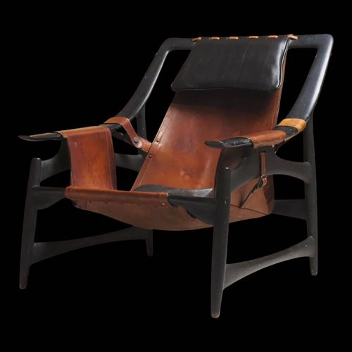 Fauteuil Lounge Liceu De Artes E Ofcios Brsil Annes 1960 Marron