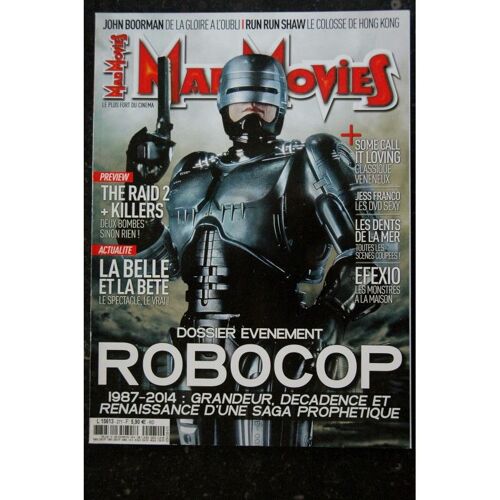 Ciné Fantastique Mad Movies N°271 - 2014 - Robocop The Raid 2 Killers La Belle Et La Bête Efexio Jess Franco