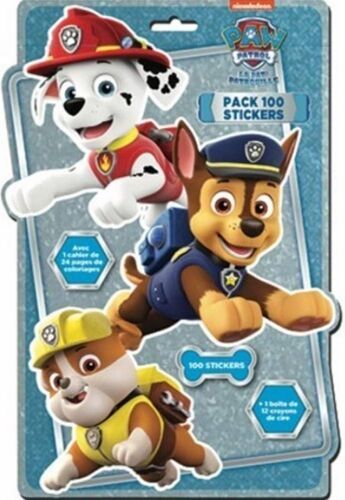 Coloriage Et Pack De 100 Stickers Pat Patrouille