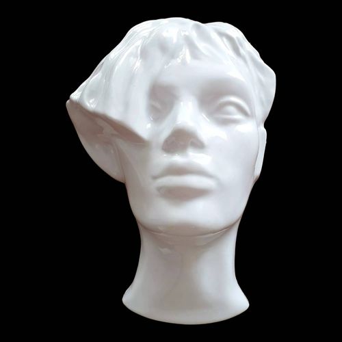 Masque de vitrine blanc