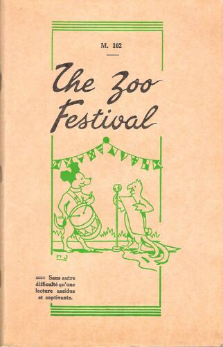 The Zoo Festival - Premier Roman Anglais - Suite 1 - Mentor - 1968