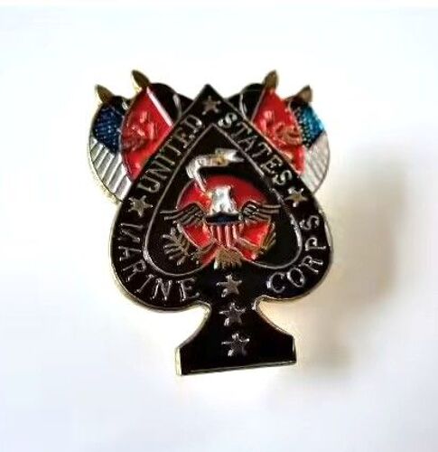 Pins Militaria United States Marine Corps / Base Dorée