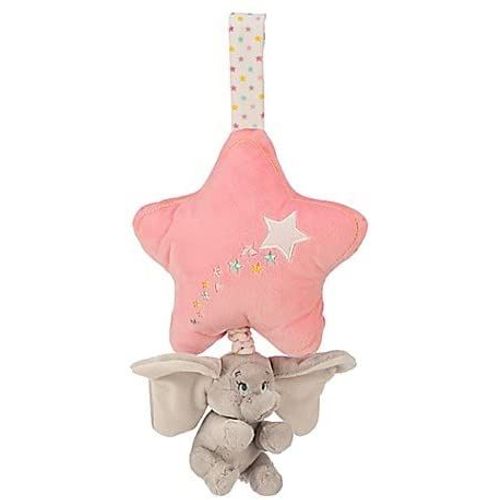 Doudou Musical Etoile Rose Disney Dumbo Gris Boite A Musique Jouet Bebe Naissance Nicotoy