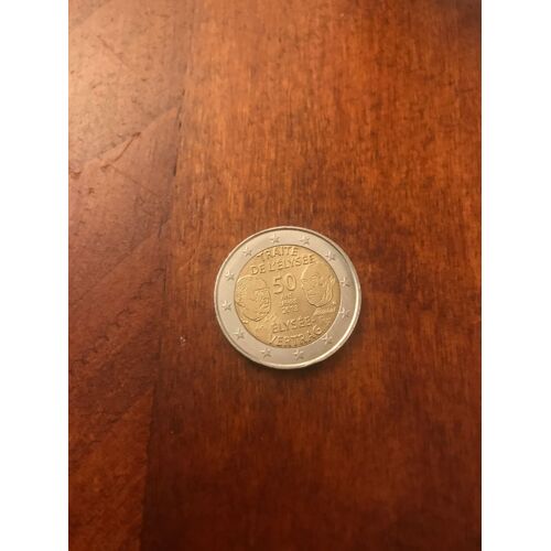 Pièce 2euros Traité De L¿Élysée 2013