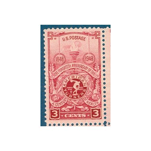 Usa 1948 - American Turners - 3c - Scott 979 - Neuf Sans Charnière