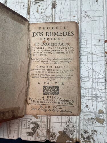Recueil Des Remèdes Faciles Et Domestiques