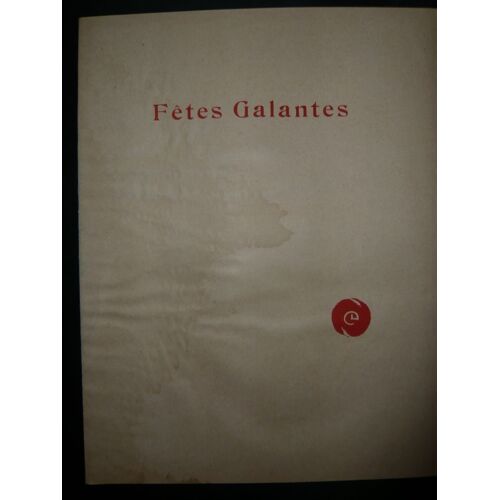 Fêtes Galantes - Debussy