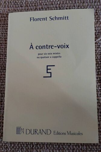 A Contre-Voix / Conducteur