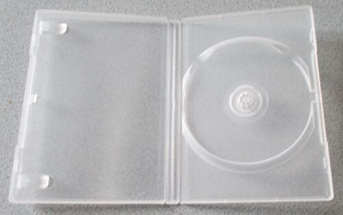 Boitier de rangement pour dvd - plastique léger transparent - Advaltech