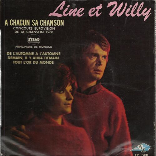 A Chacun Sa Chanson (Roland Valade, Jean-Claude Oliver) 2'20 (Eurovision 1968) - De L'automne A L'automne (R. Valade - J.-C. Oliver) 2'43 / Demain, Il Y Aura Demain  2'46 - Tout L'or Du Monde 3'06