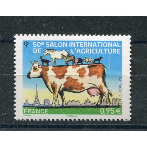 France Année 2013  Émis Le 25 Février 50ème Salon International De L'agriculture