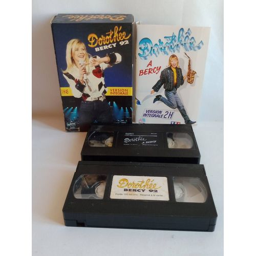 Coffret De Vhs Dorothée Bercy 1992 Version Intégrale