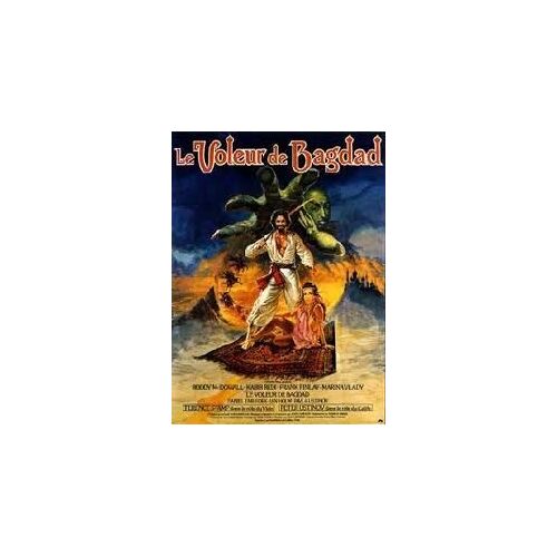 Le Voleur De Bagdad - Clive Donner - Affiche De Cinéma Pliée 120x160 Cm
