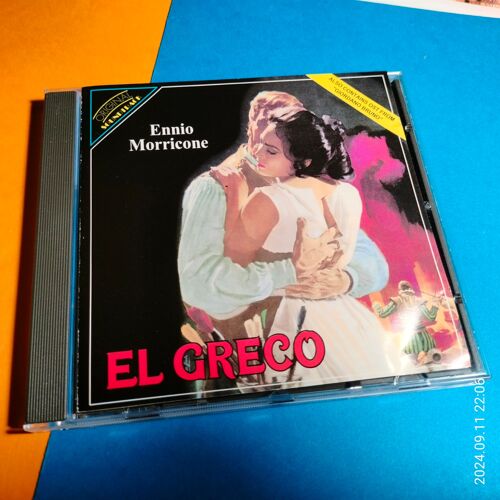 Ennio Morricone ‎– El Greco / Giordano Bruno (Original Soundtrack) Cd Import Italy