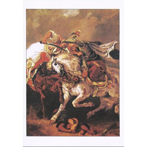 Eugène Delacroix - Combat Du Giaour Et Du Pacha