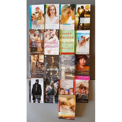Harlequin - Lot De 17 Livres