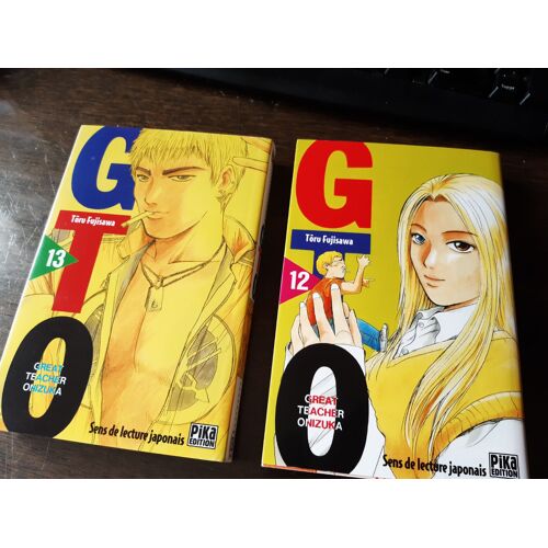 2 Mangas Gto Numéros 12 Et 13