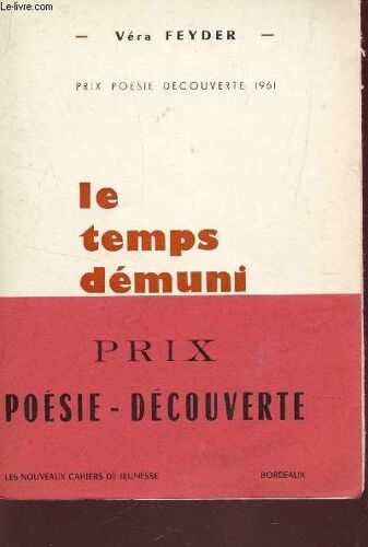 Le Temps Demuni.