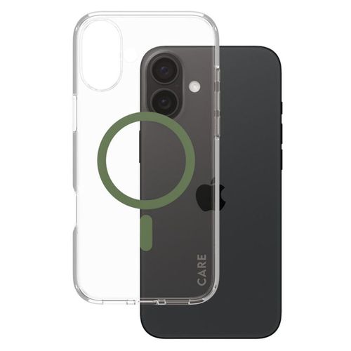 Panzerglass Coque Care Urban Combat Magsafe Iphone 16 Plus Transparent / Vert