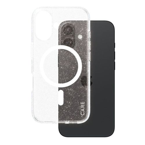 Panzerglass Coque Care Star Lit Avec Magsafe Iphone 16 Blanc