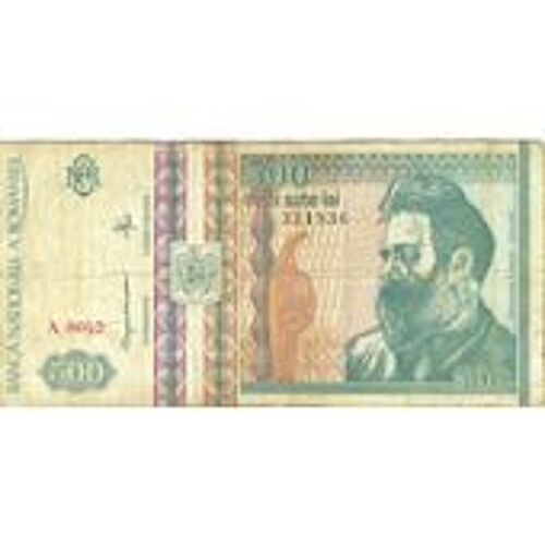 Billet 500 Lei Roumanie 1992 - Avis Aux Collectionneurs