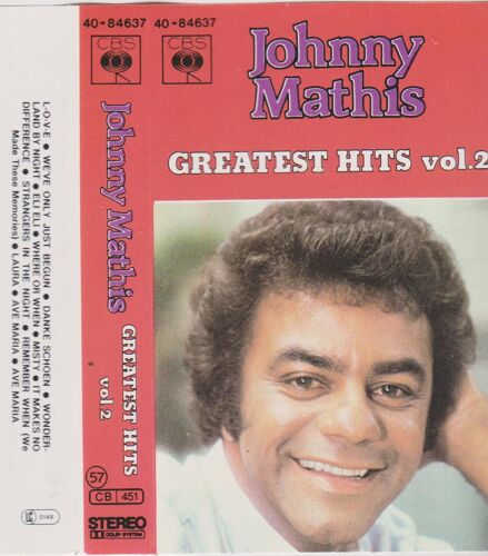K7 Johnny Mathis Greatest Hits Vol.2