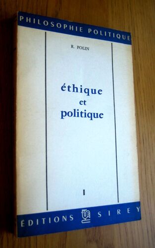 Ethique Et Politique