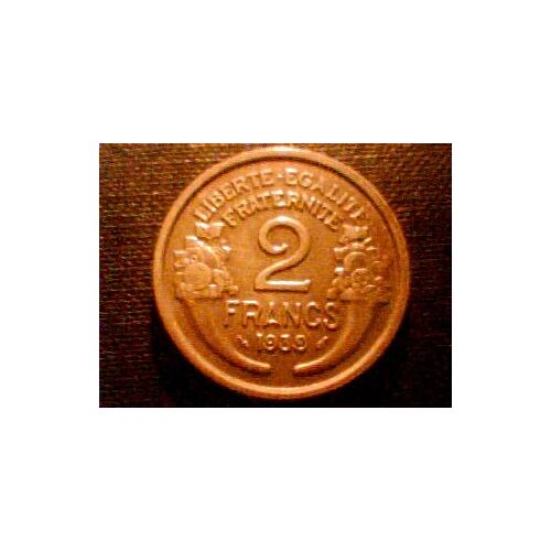 2 Francs Morlon Bronze-Alu 1939