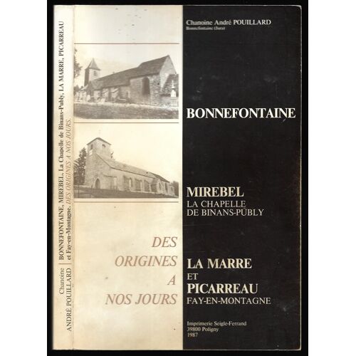 Bonnefontaine Mirebel , La Chapelle De Binans-Publy La Marre Et Picarreau Fay En Montagne Des Origines À Nos Jours