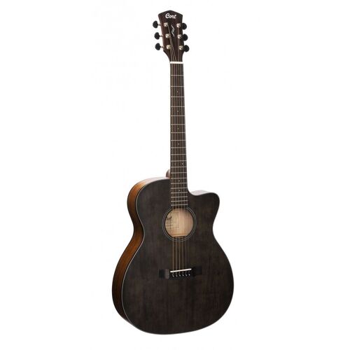 Cort Core-Ocspoptb - Guitare Electroacoustique Core-Oc Epicea Acajou Noir