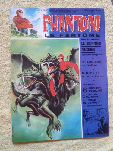 Phantom Le Fantôme Aventures Américaines N° 404 - Bimensuel N°404 - Chronologique N°18 : L'héritier Du Fantôme - 8 Grandes Planches De Lee Falk Et Ray Moore.