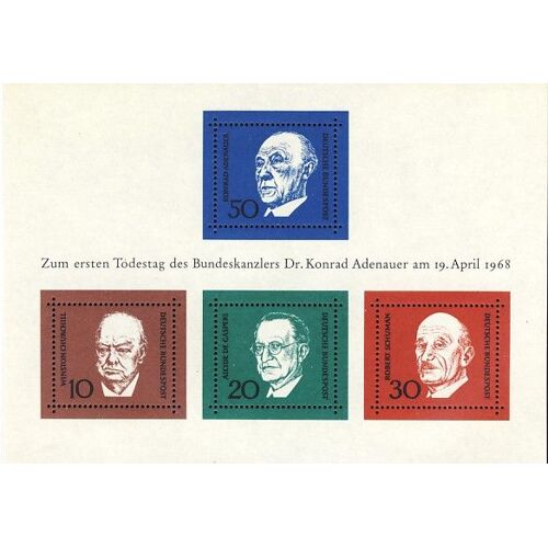Enveloppe 1er Jour - Allemagne De L'ouest - 1968
