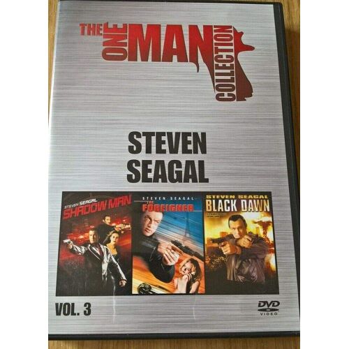 Steven Seagal - One Man Collection (Shadow Man / Foreigner / Black Dawn) - (Nordic Import)